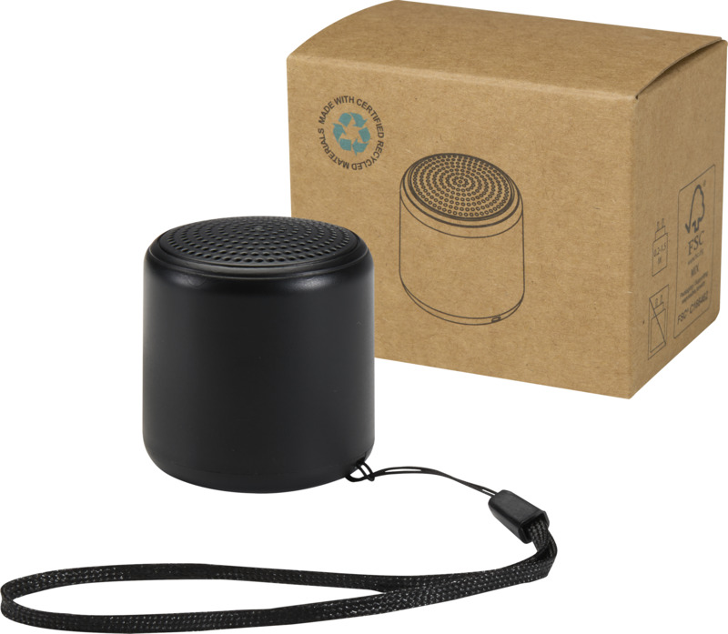 Velkis 3W recycled plastic wireless Bluetooth speaker